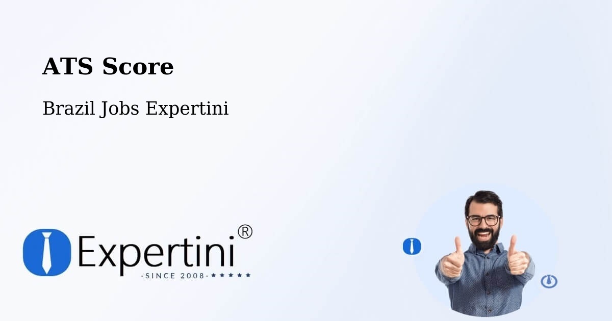 Resume ATS Score & Job Description Match Tool – Ubá - Brazil Jobs Expertini
