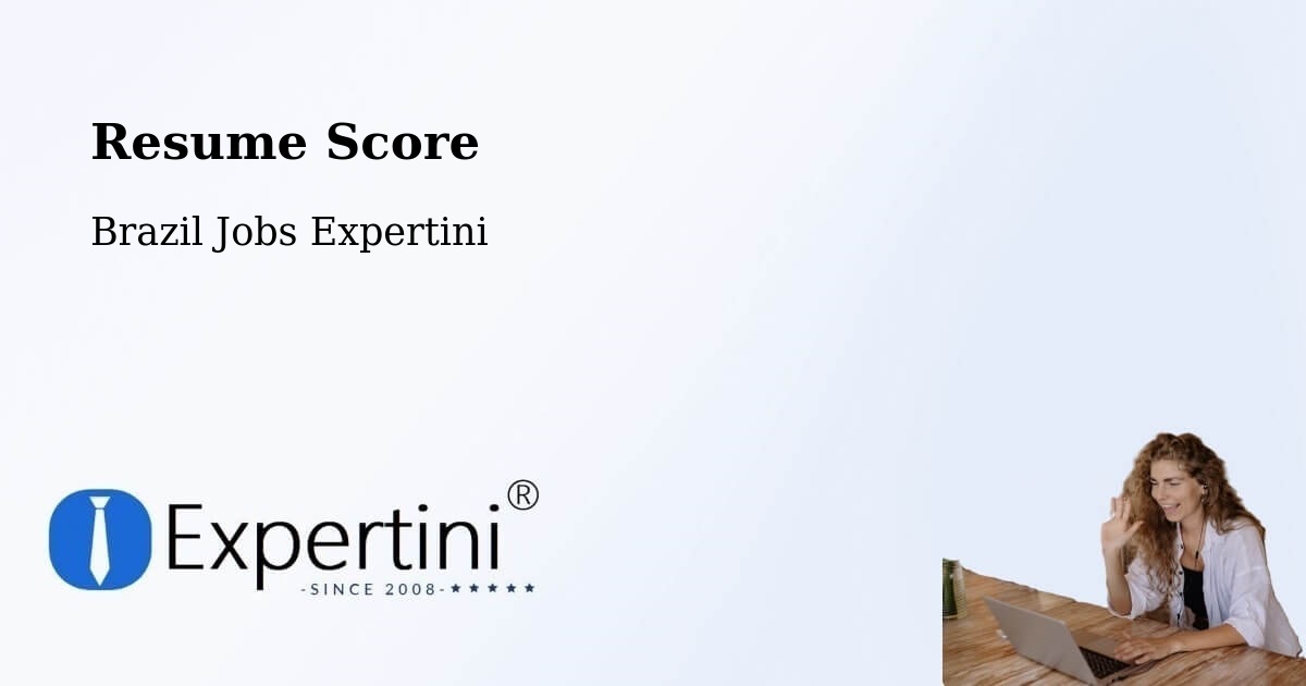 Resume Score & Job Description Match Tool – Ubá - Brazil Jobs Expertini